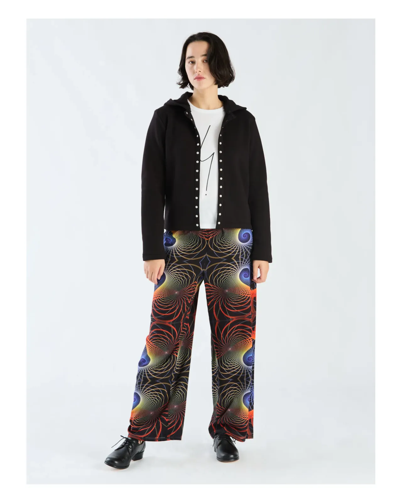 M001 CARDIGAN　フード付カーディガンプレッション M001 CARIDGAN フード付カーディガンプレッション | Matsuya Ginza