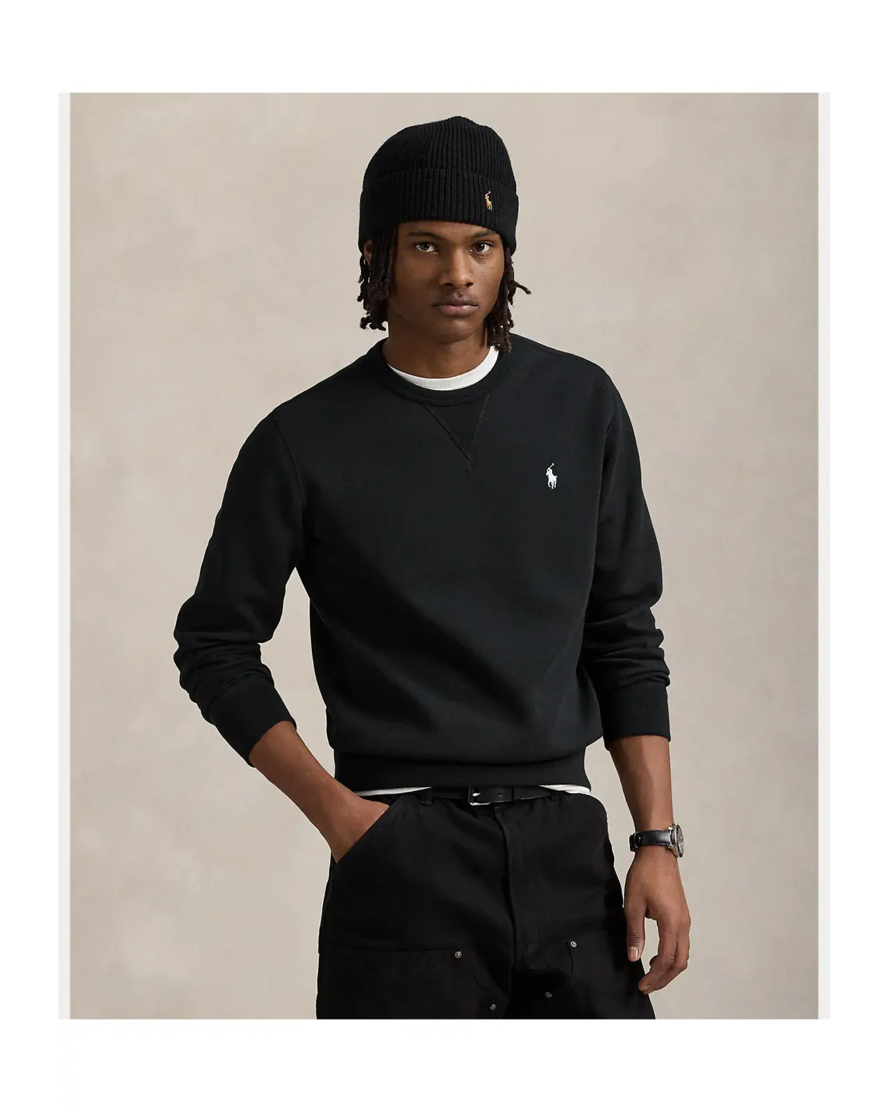 POLO RALPH LAUREN Double Knit Sweatshirt | Matsuya Ginza