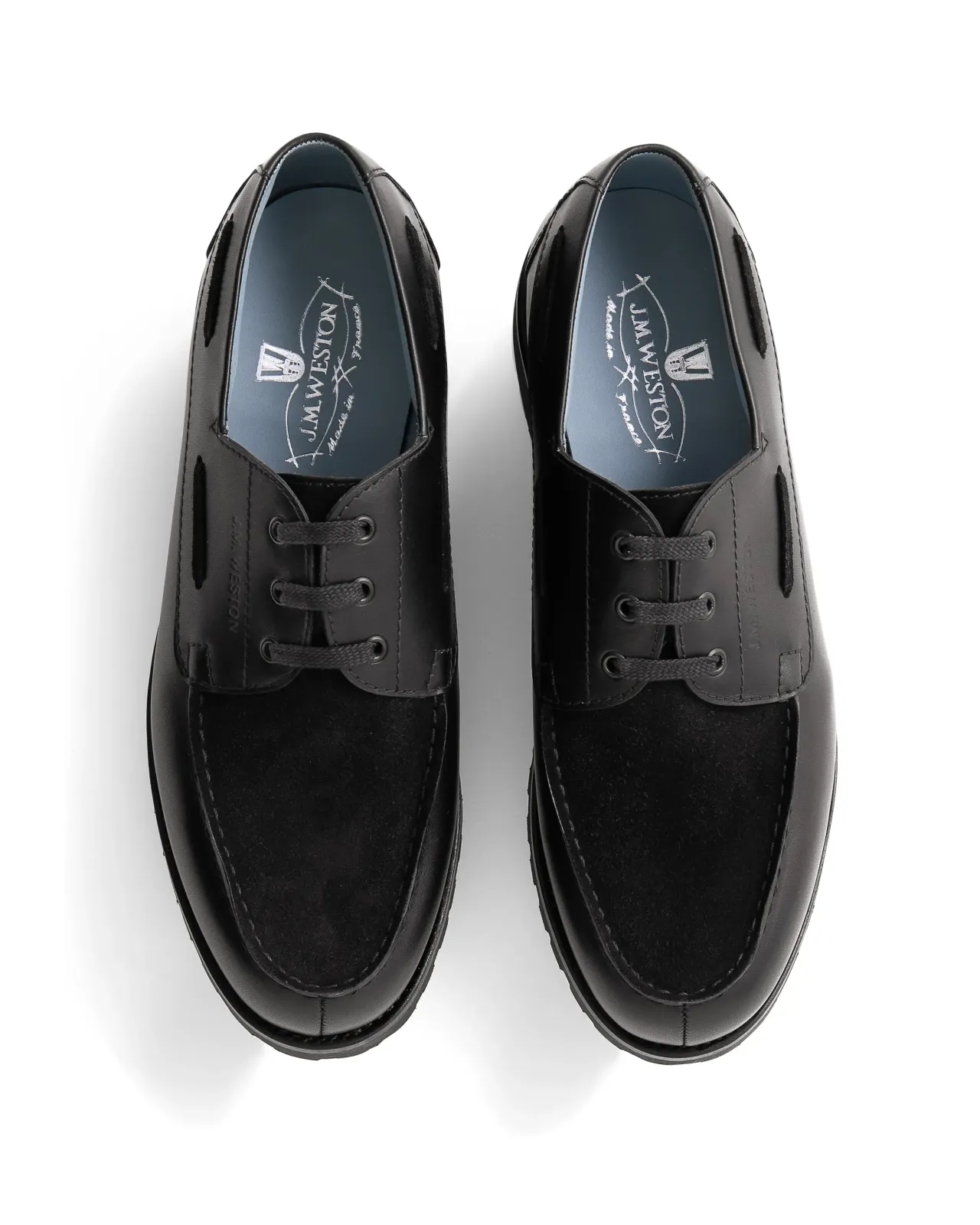jmweston ヨットダービー　5/D Yachting Derby [Black Soft Calfskin] – J.M. WESTON [JP]