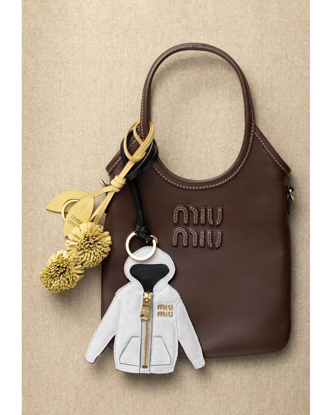 トリック レザー キーリング 5TL530 2CUJ F0031 | Matsuya Ginza