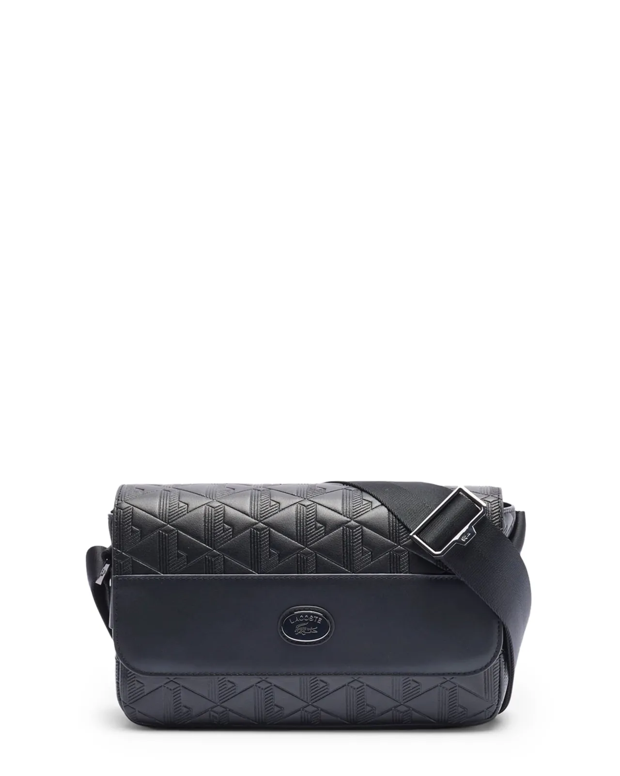 メンズ モノグラム レザーフラップクローズサッチェルバッグ | Matsuya