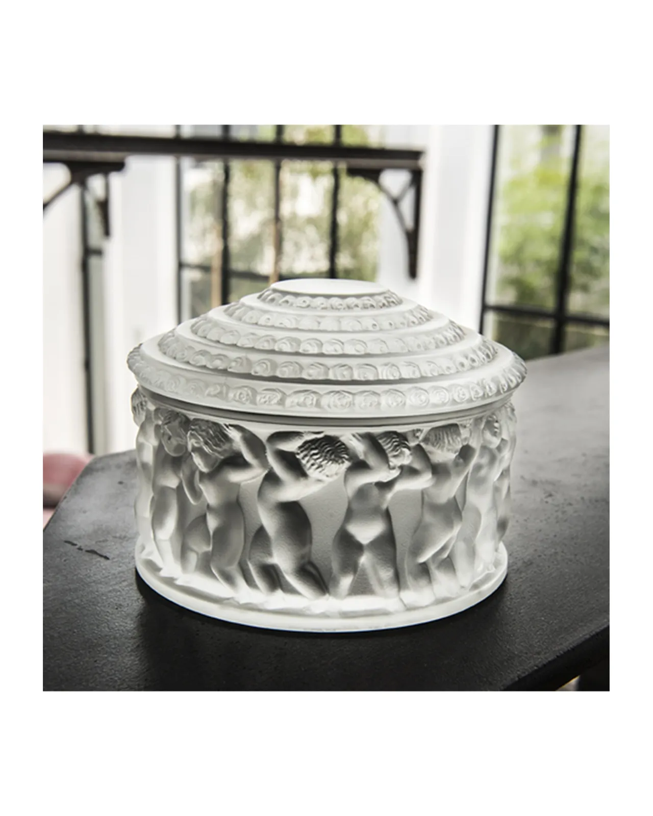 Lalique ラリック アンファン Enfants ボックス 蓋物 小物入れ