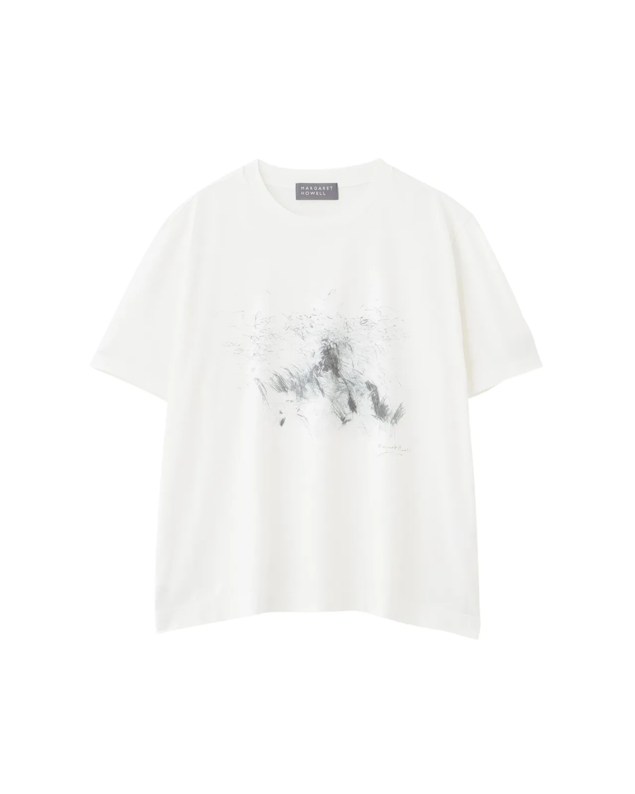 LANDSCAPE PRINT COTTON JERSEY TOP | Matsuya Ginza