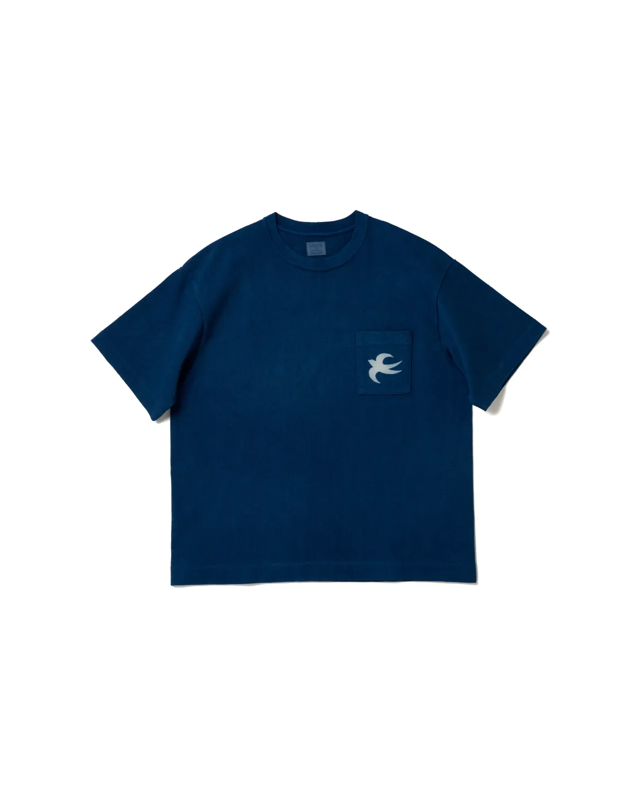 BUAISOU 「銀座のつばめ」Tシャツ インディゴ | Matsuya Ginza