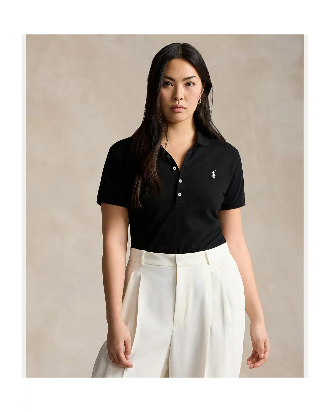 POLO RALPH LAUREN スリム フィット ストレッチ ポロシャツ | Matsuya