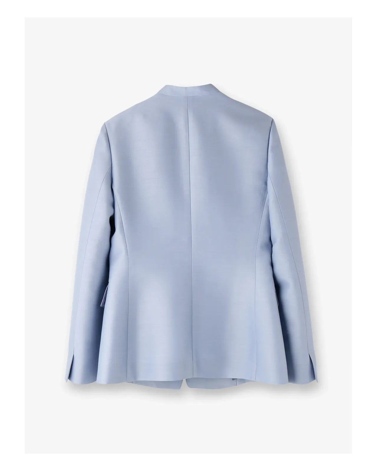 Christian Dior シルクウールノーカラープリーツギャザージャケット シルクウール ノーカラージャケット | Matsuya Ginza
