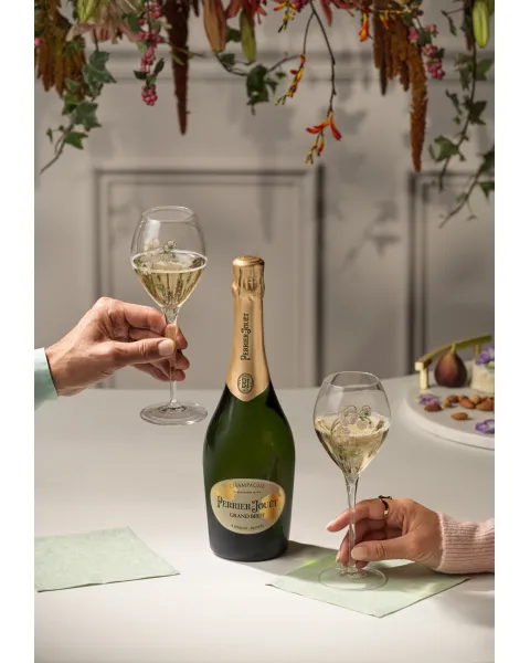 Perrier-Jouët Grand Brut 750ml グラス2脚付き Perrier-Jouët Grand Brut 2-Glass Set Ecological Box 750ml