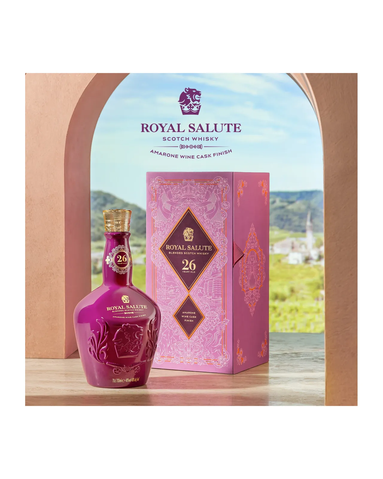 ローヤルサルート26年 アマロネ ワイン カスク フィニッシュ 700ml