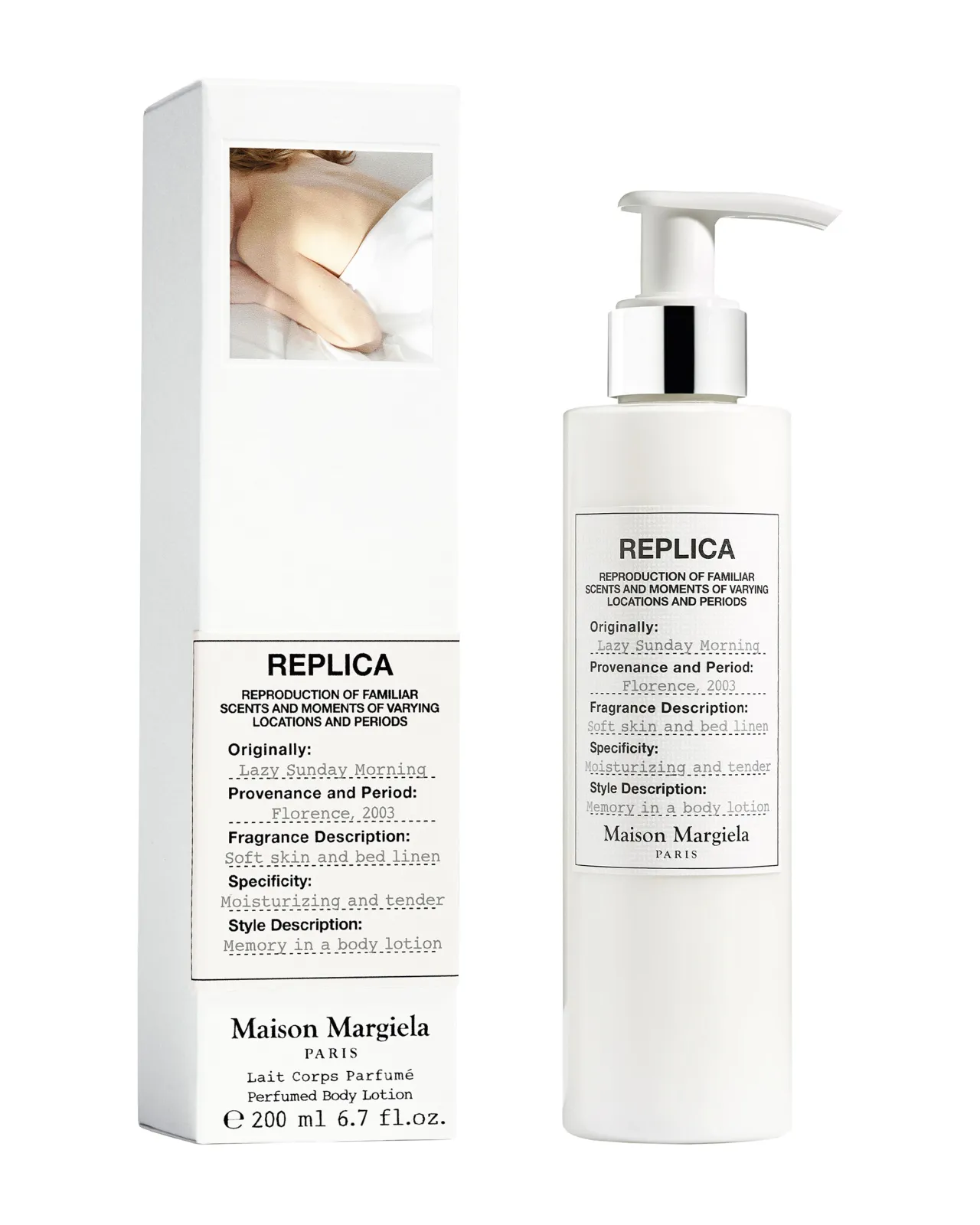 マルジェラ レイジーサンデーモーニング レプリカ ボディローション 400ml メゾン マルジェラ 「レプリカ」 フレグランスより、「レイジー