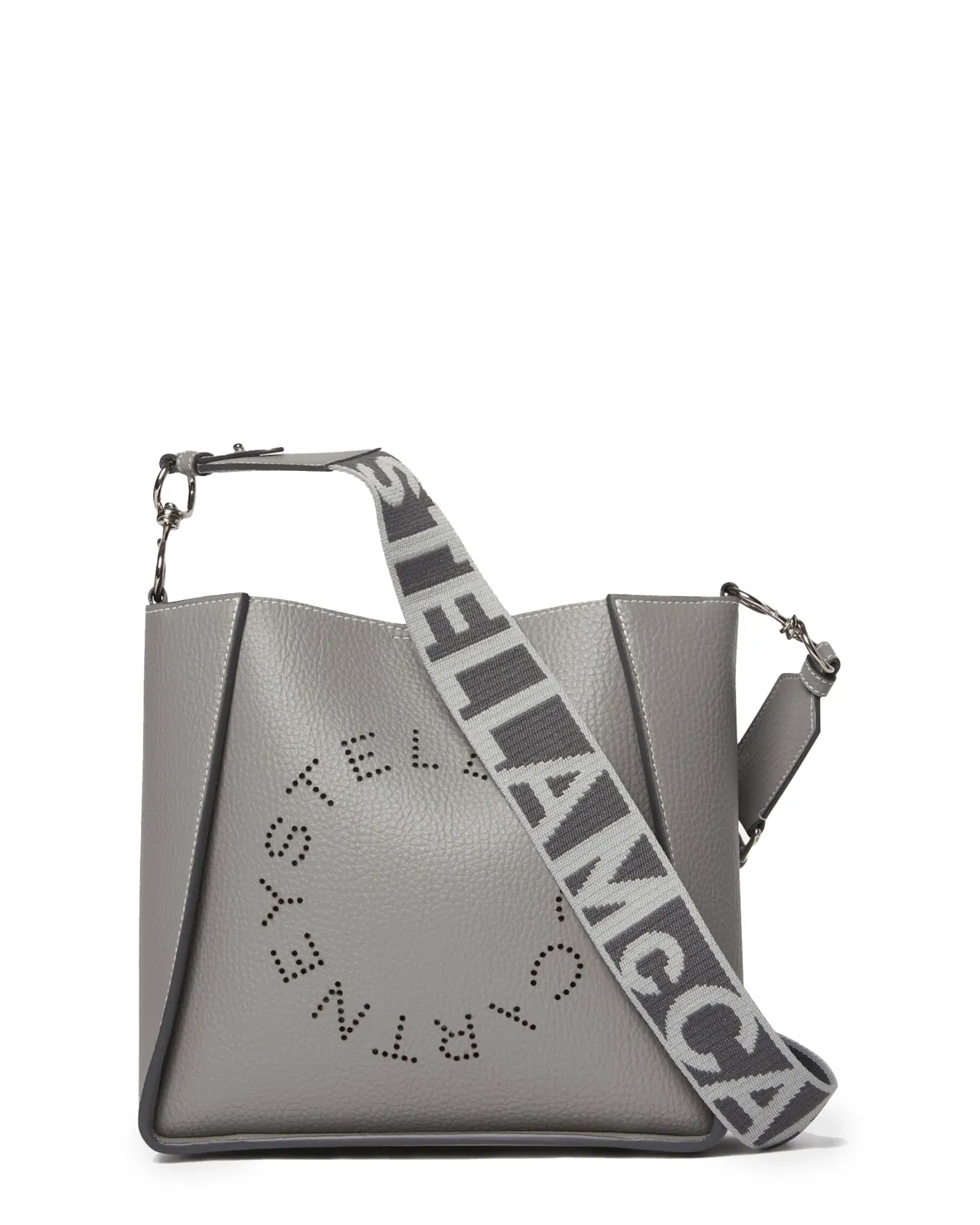 ロゴ スクエア クロスボディ バッグ スモークグレー | Matsuya Ginza