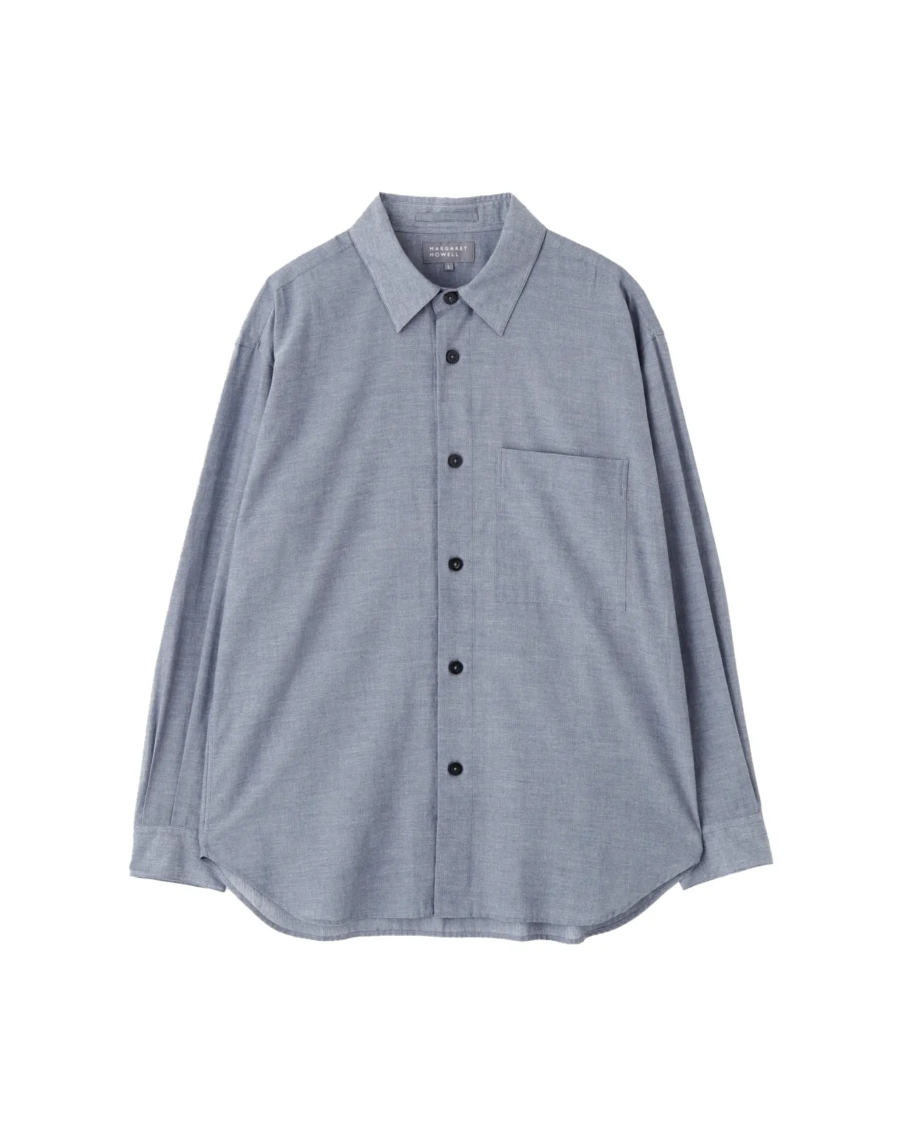 COTTON WOOL VOILE SHIRT | Matsuya Ginza