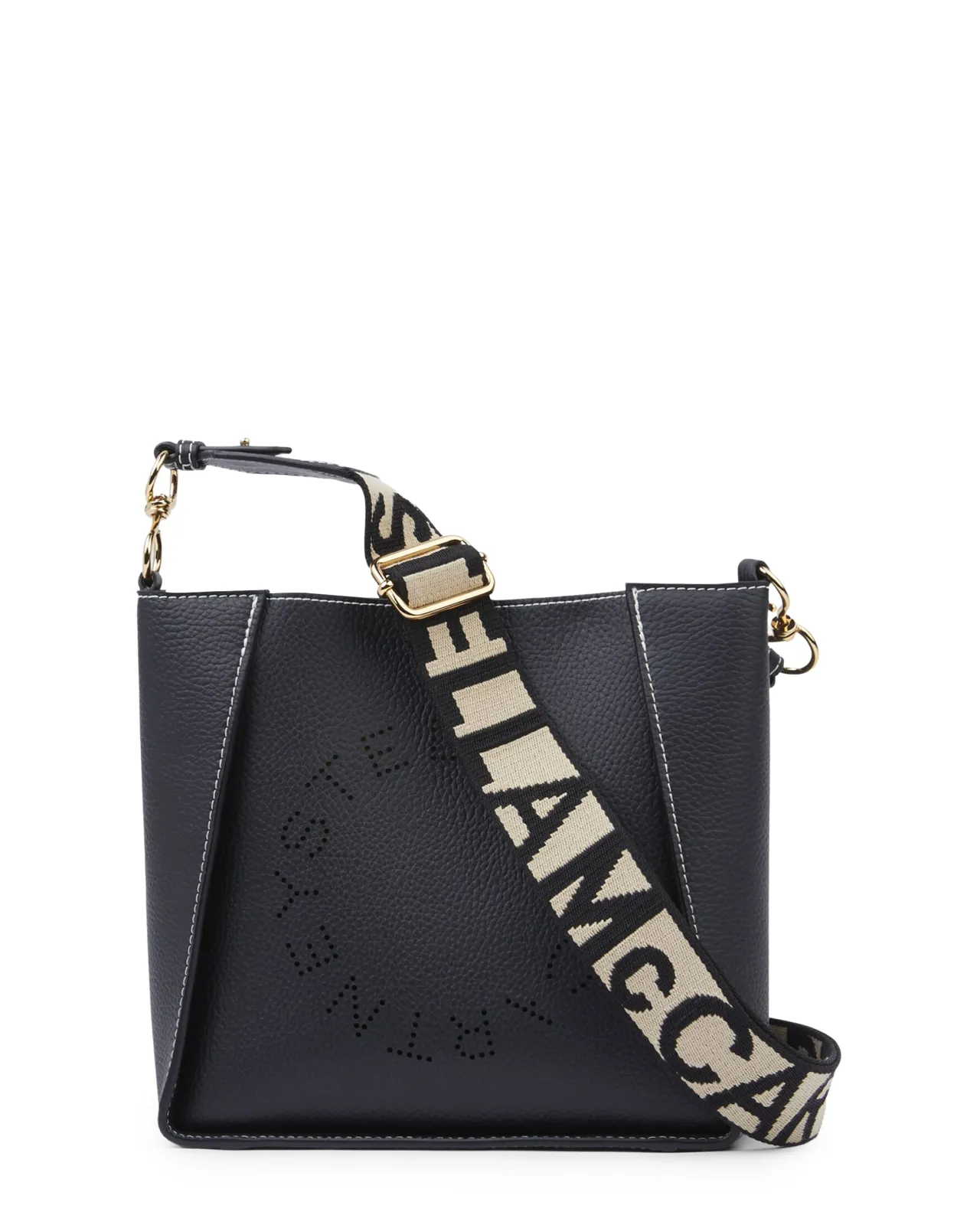STELLA McCARTNEY ブラックバッグ STELLA McCARTNEY/ステラマッカートニー】Stella Logo Crossbody