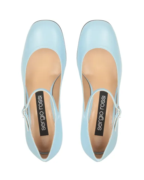 【ほぼ未使用】Sergio Rossi バレエシューズ メリージェーン ほぼ未使用】Sergio Rossi バレエシューズ メリージェーン ほぼ