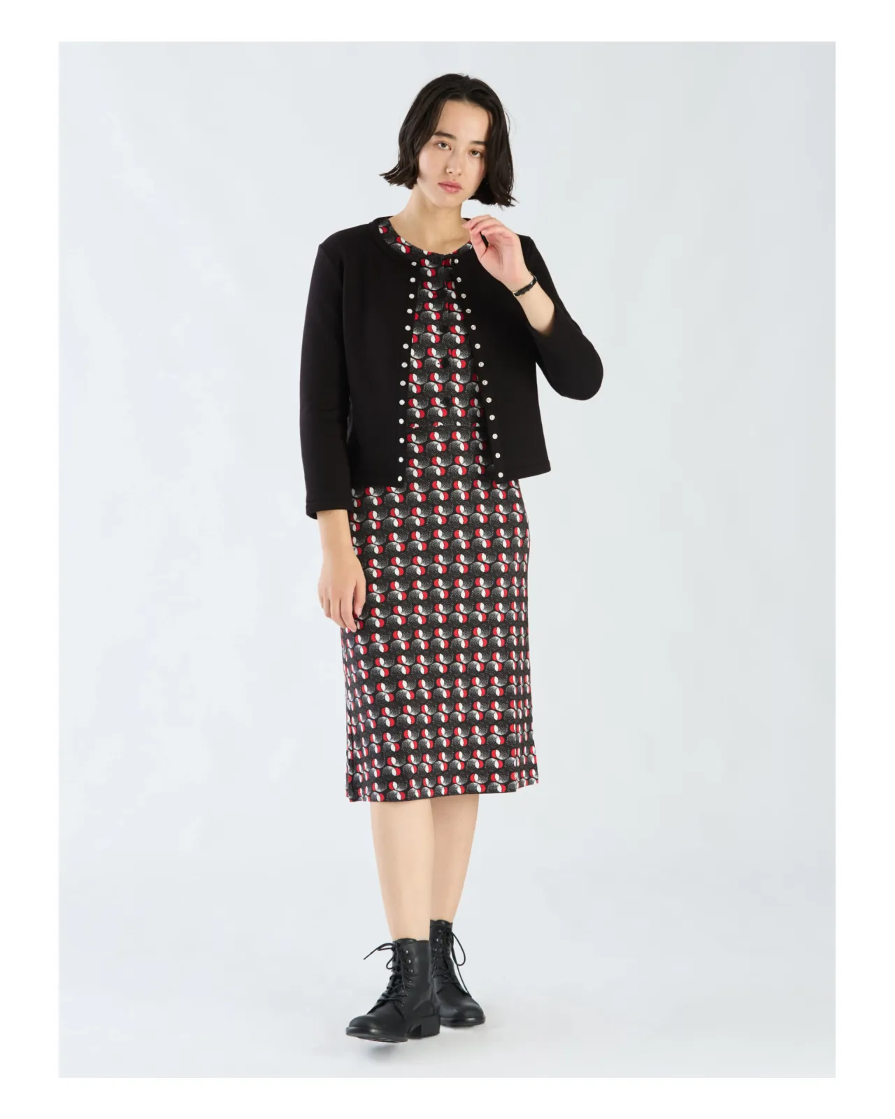 M001 CARDIGAN LE PETIT カーディガンプレッション | Matsuya Ginza