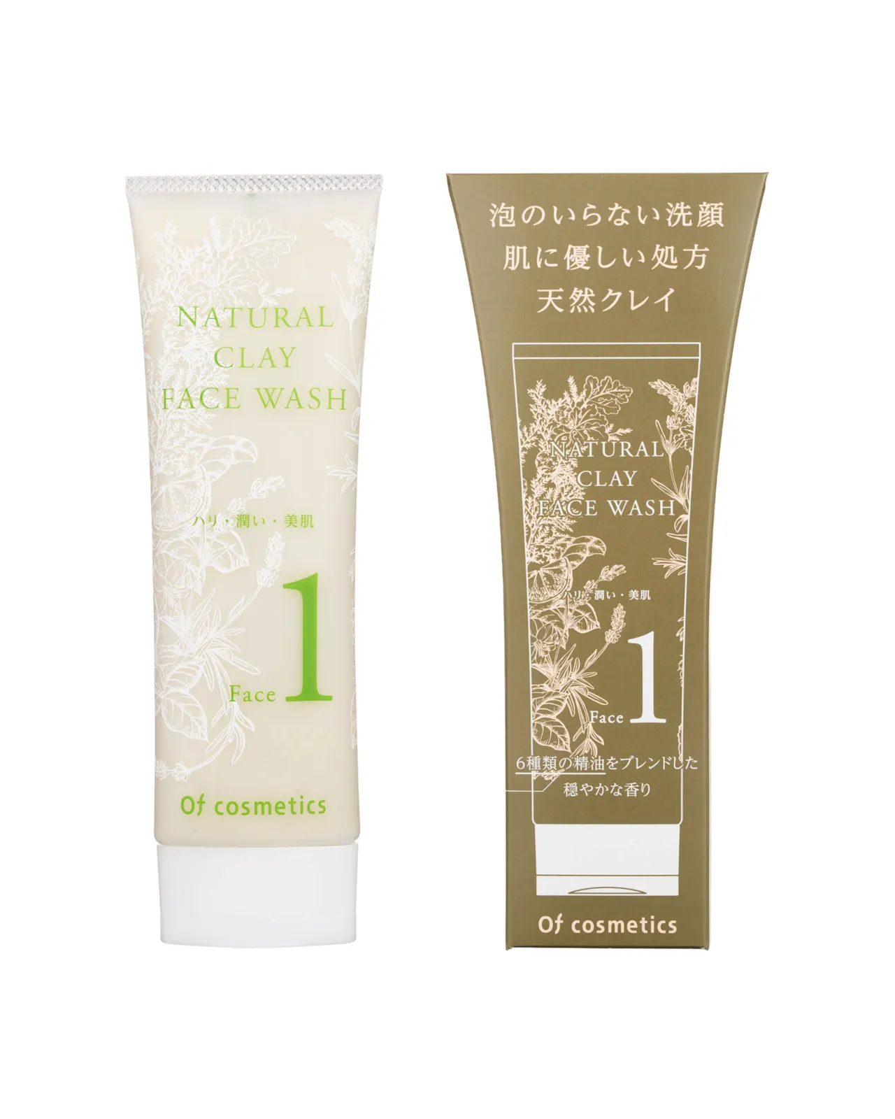 フェイスクレイウォッシュ 12本 ナチュラルクレイフェイスウォッシュ・F1 145g | Matsuya Ginza
