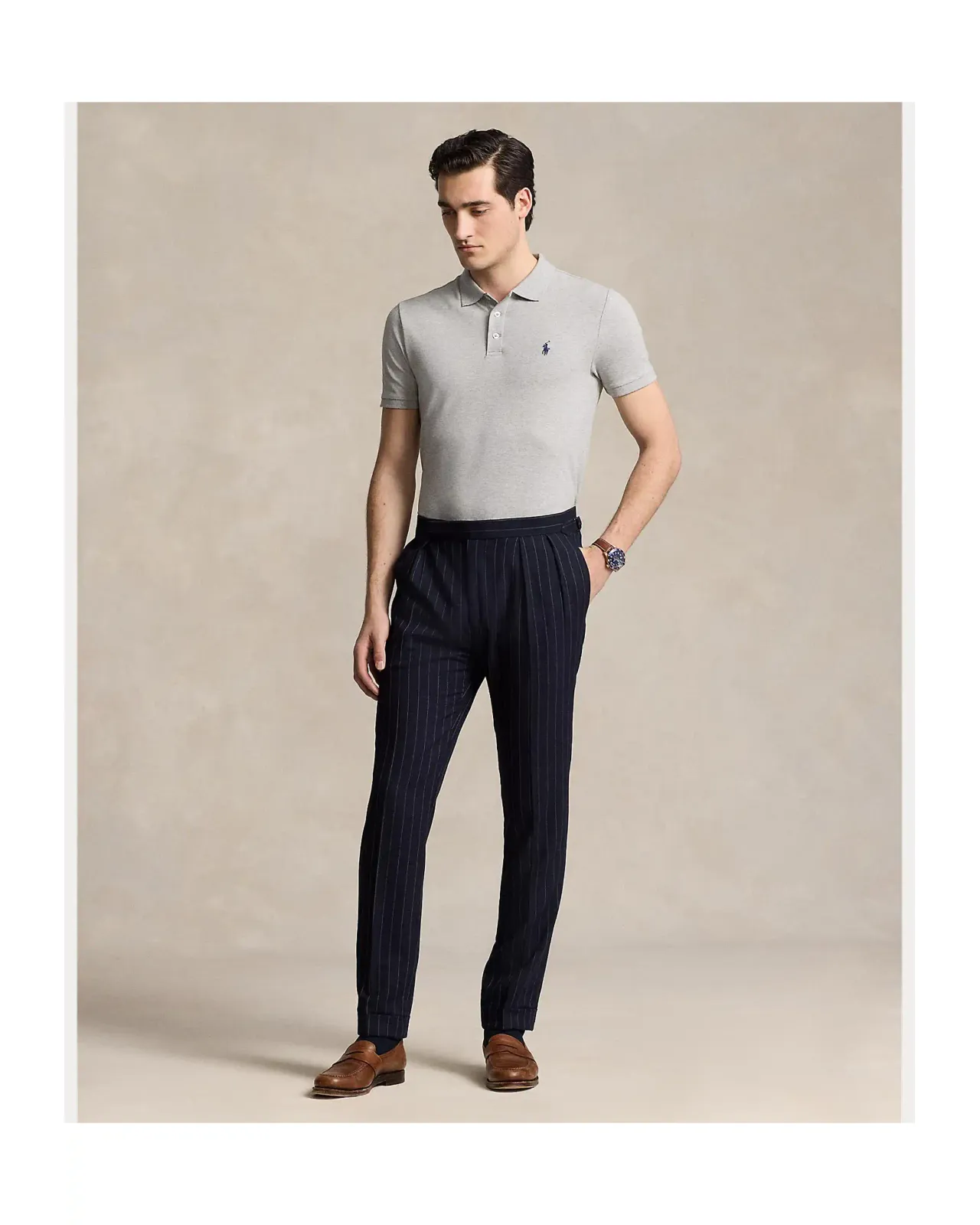 POLO RALPH LAUREN カスタム スリム フィット ストレッチ メッシュ