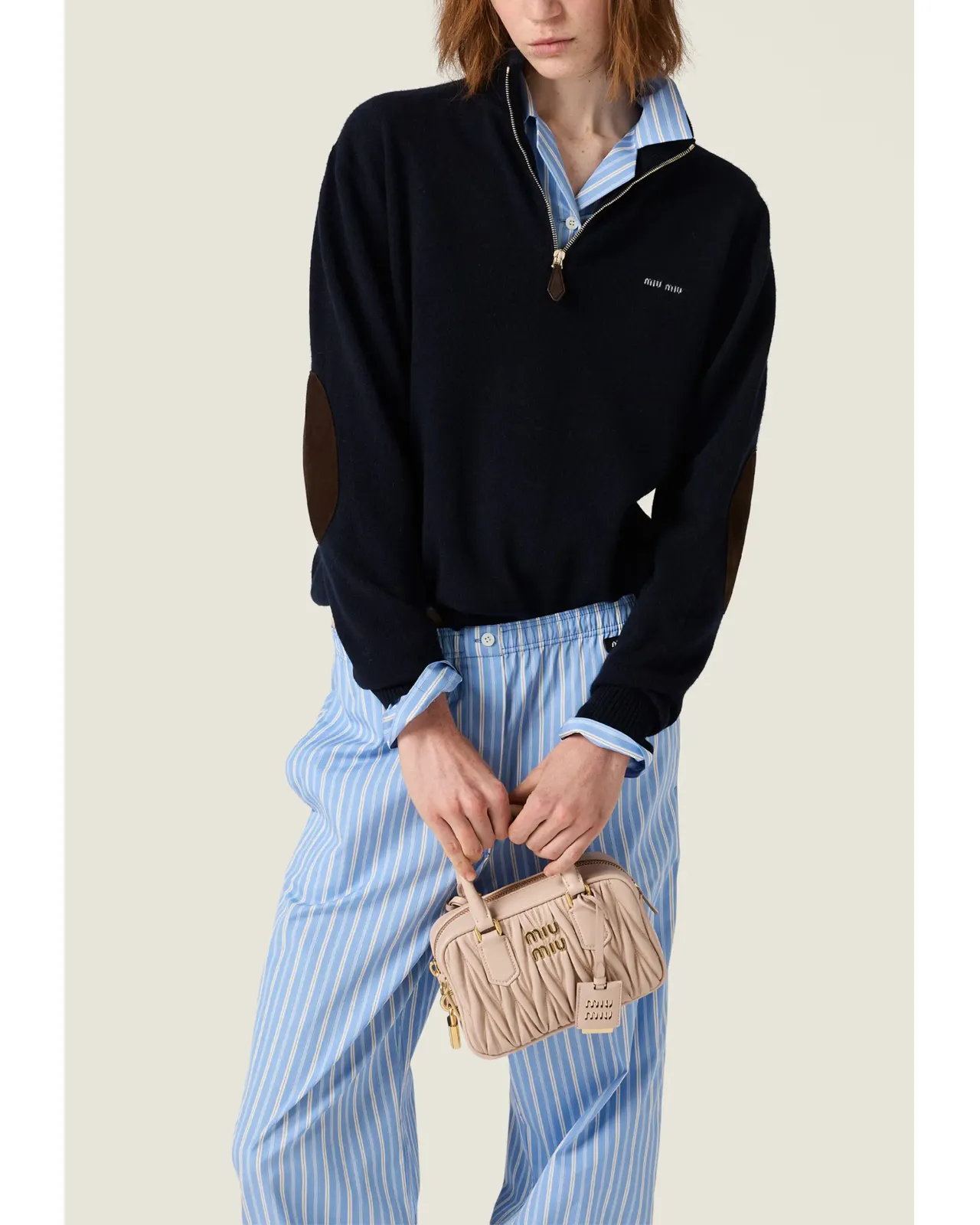 Arcadie Matelassé Leather Bag | Matsuya Ginza