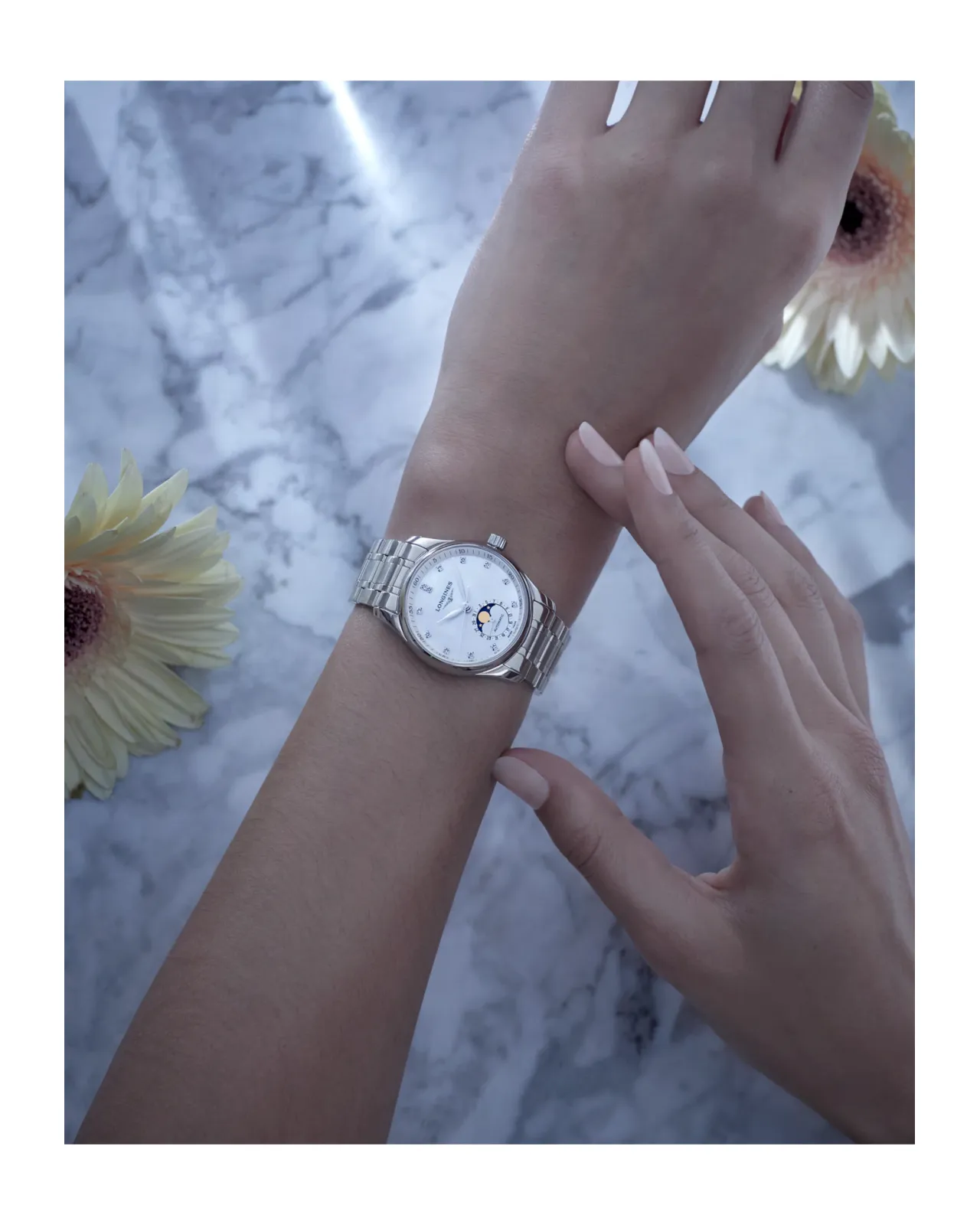 ロンジン マスター コレクション ムーンフェイズ 34mm | Matsuya Ginza