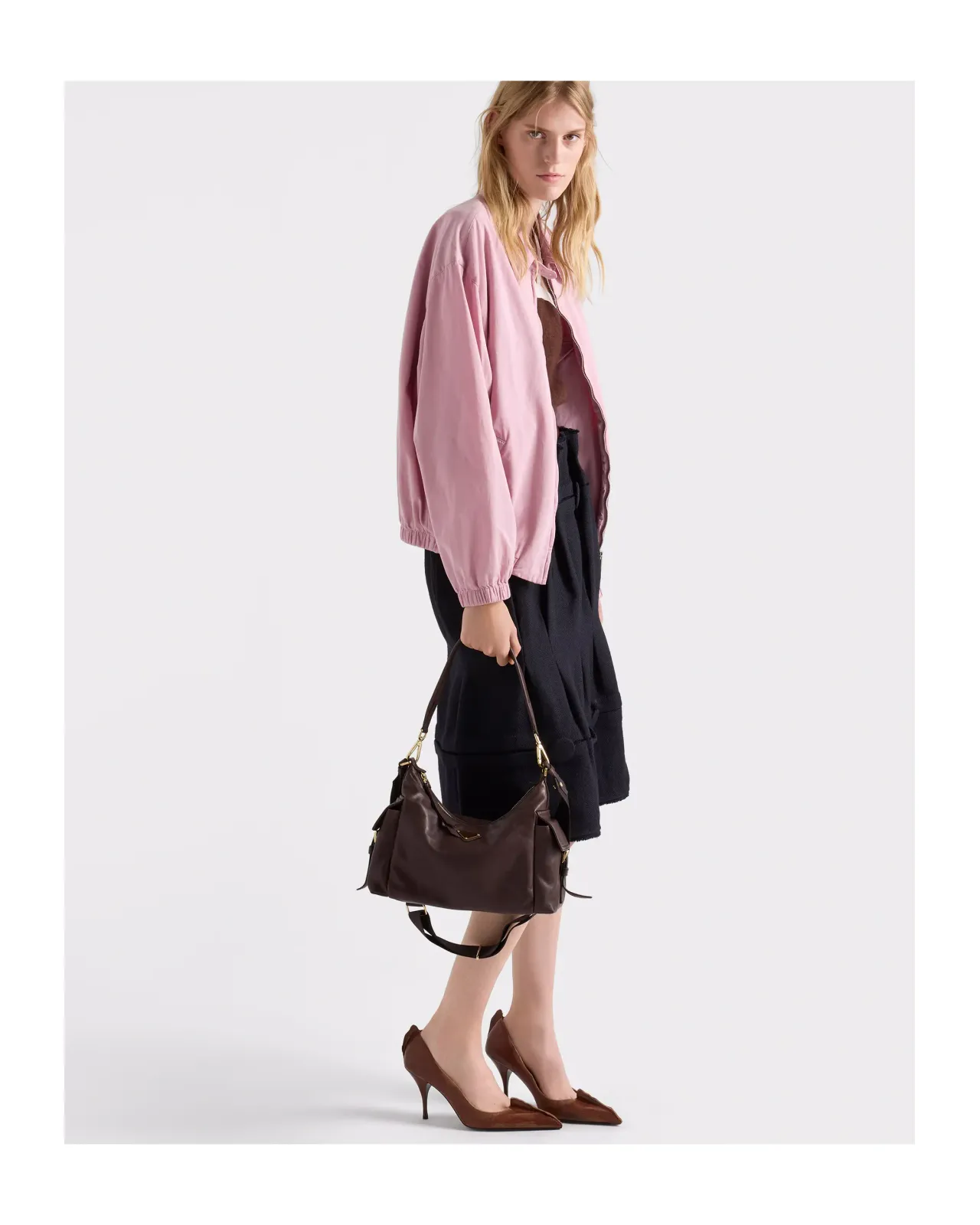 プラダ エクスプローラ ラージ ナッパレザー バッグ | Matsuya Ginza