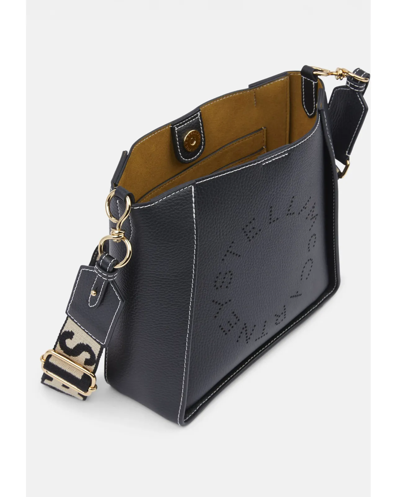 STELLA McCARTNEYロゴミニクロスボディショルダー バッグ新品未使用 ステラ ロゴ ミニ クロスボディバッグ ブラック | Matsuya Ginza