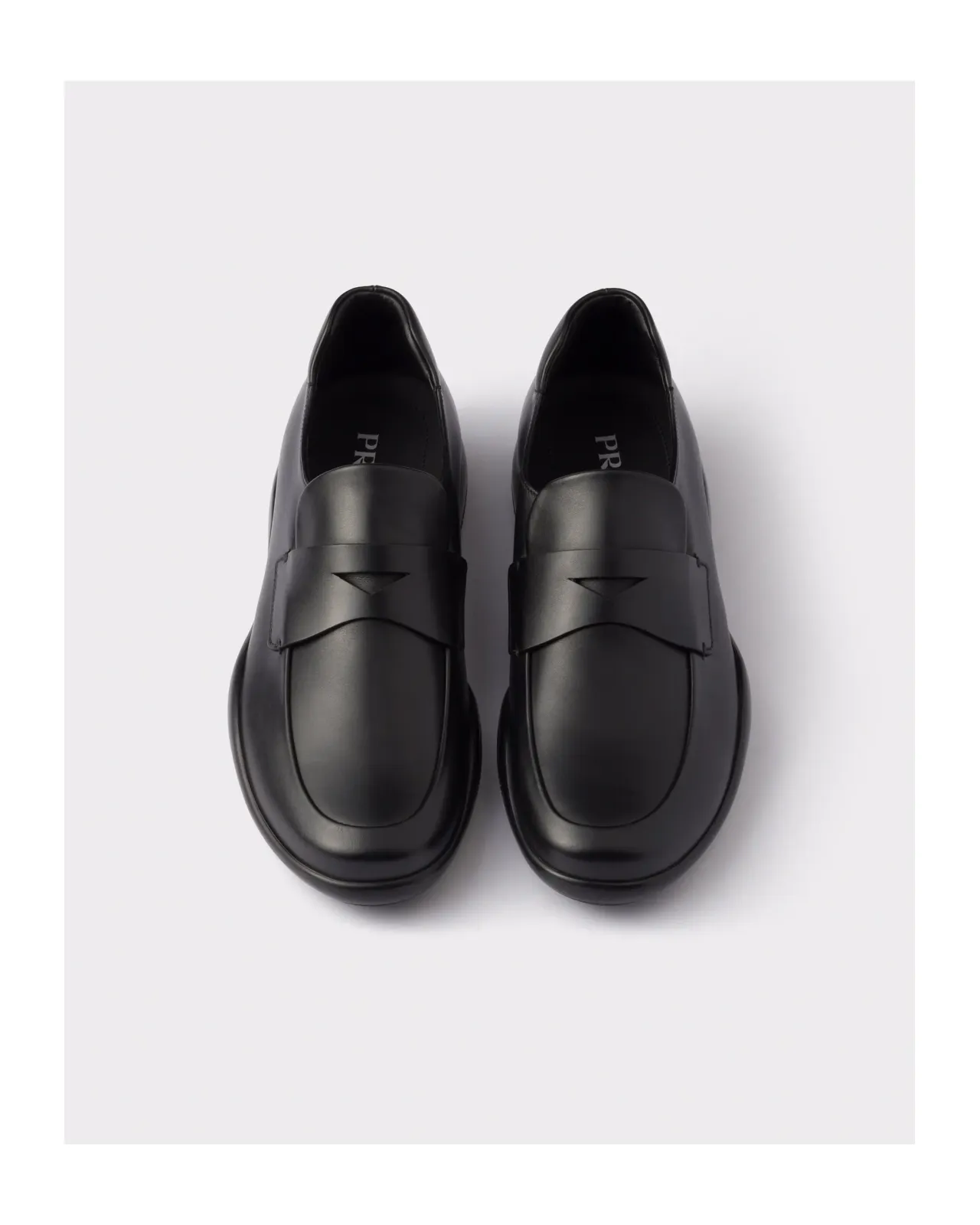 トブラックレザー ローファー | Matsuya Ginza