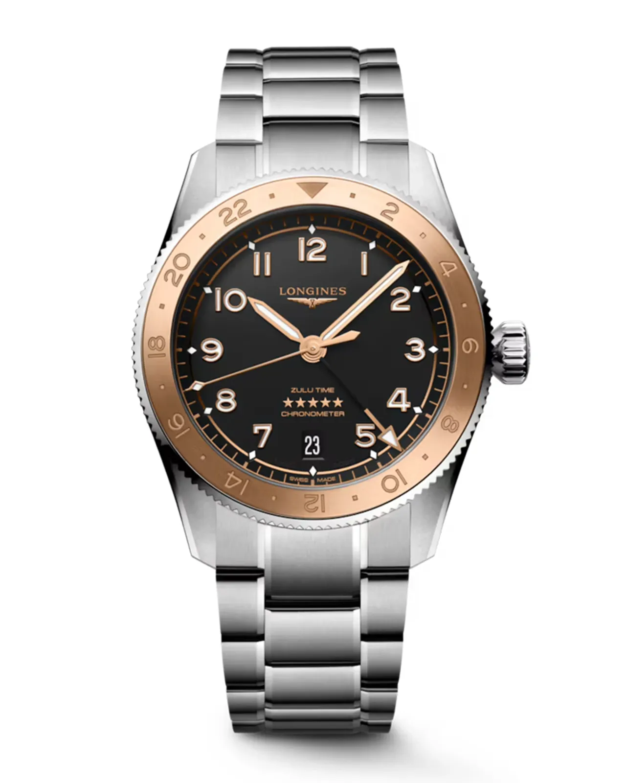ロンジン スピリット ズールー タイム1925 39mm | Matsuya Ginza