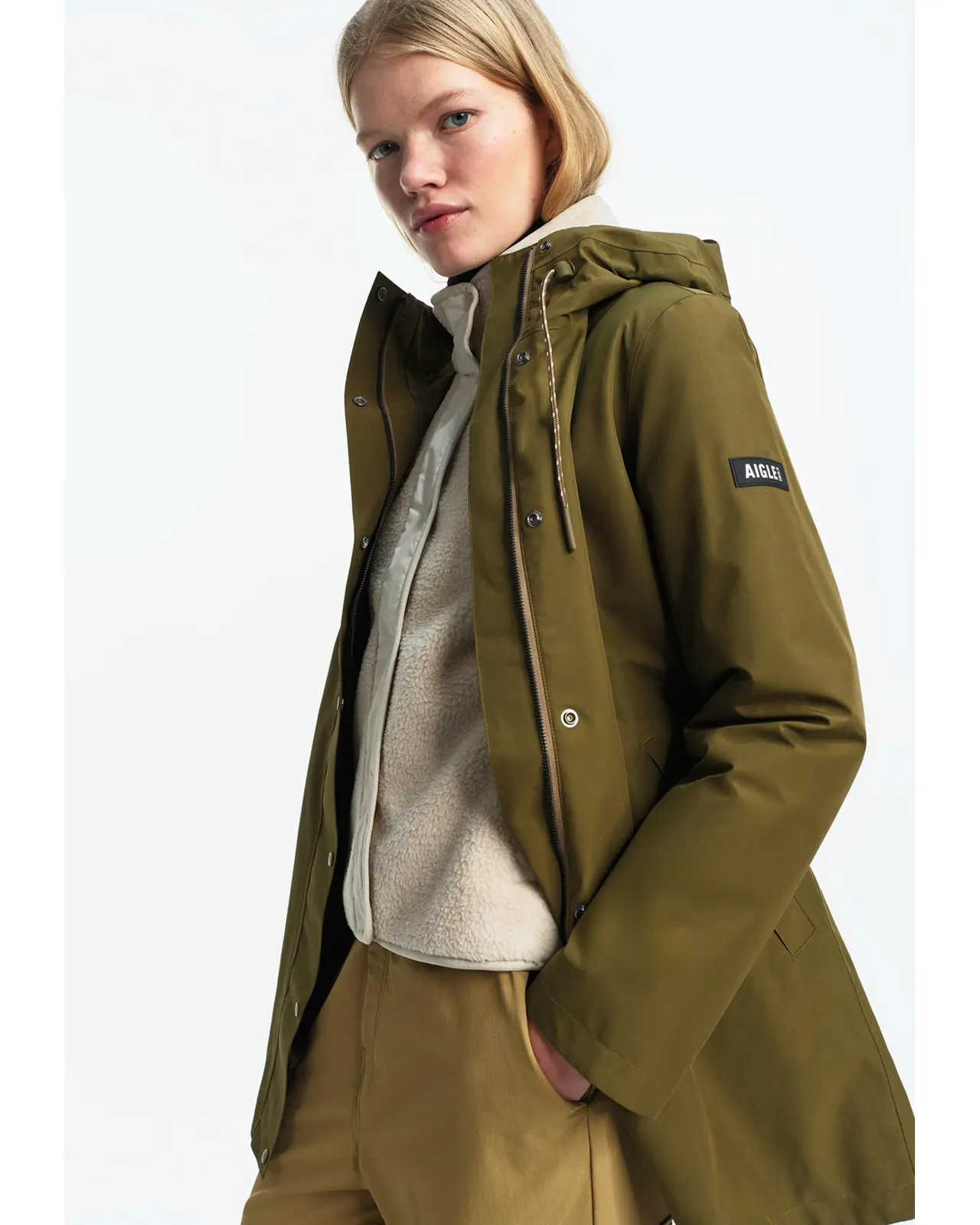 mayaaa　AIGLE ジャンパー　レディース AIGLE（エーグル） マウンテンパーカー ウインドブレーカー GORE-TEX