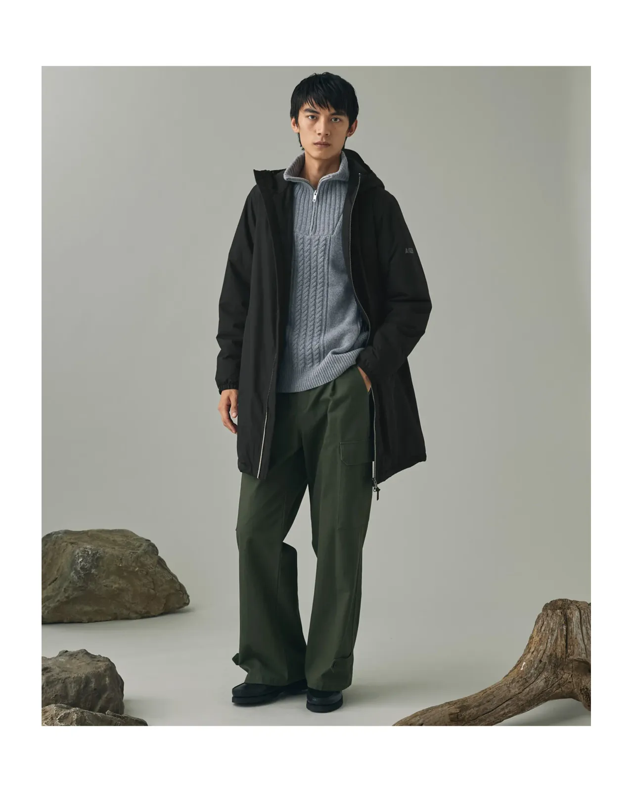 RainPack Warm】透湿防水 レインパックウォーム ロングジャケット