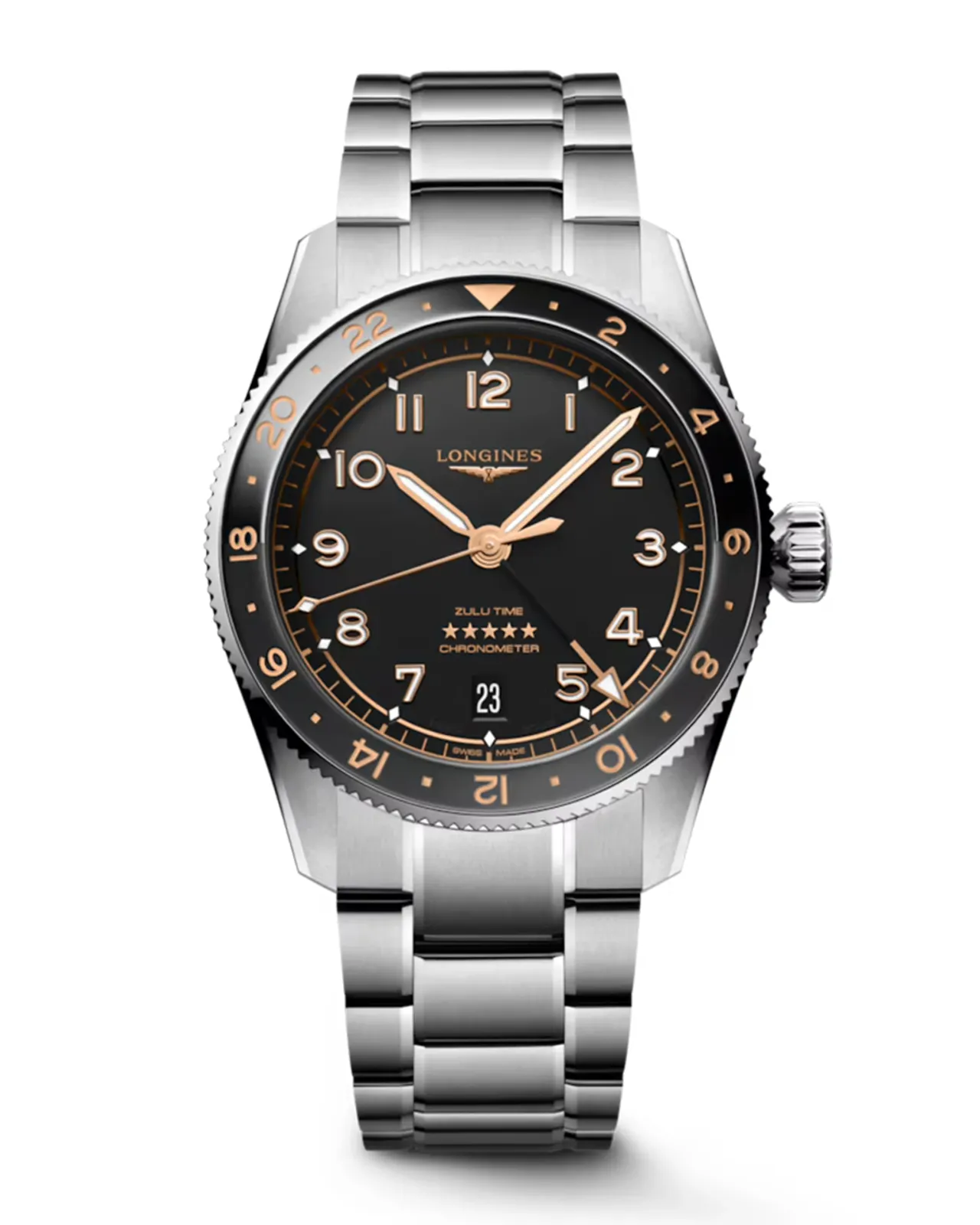讀史總覧 浪琴先行者系列祖鲁时间（Zulu Time）39mm | Matsuya Ginza