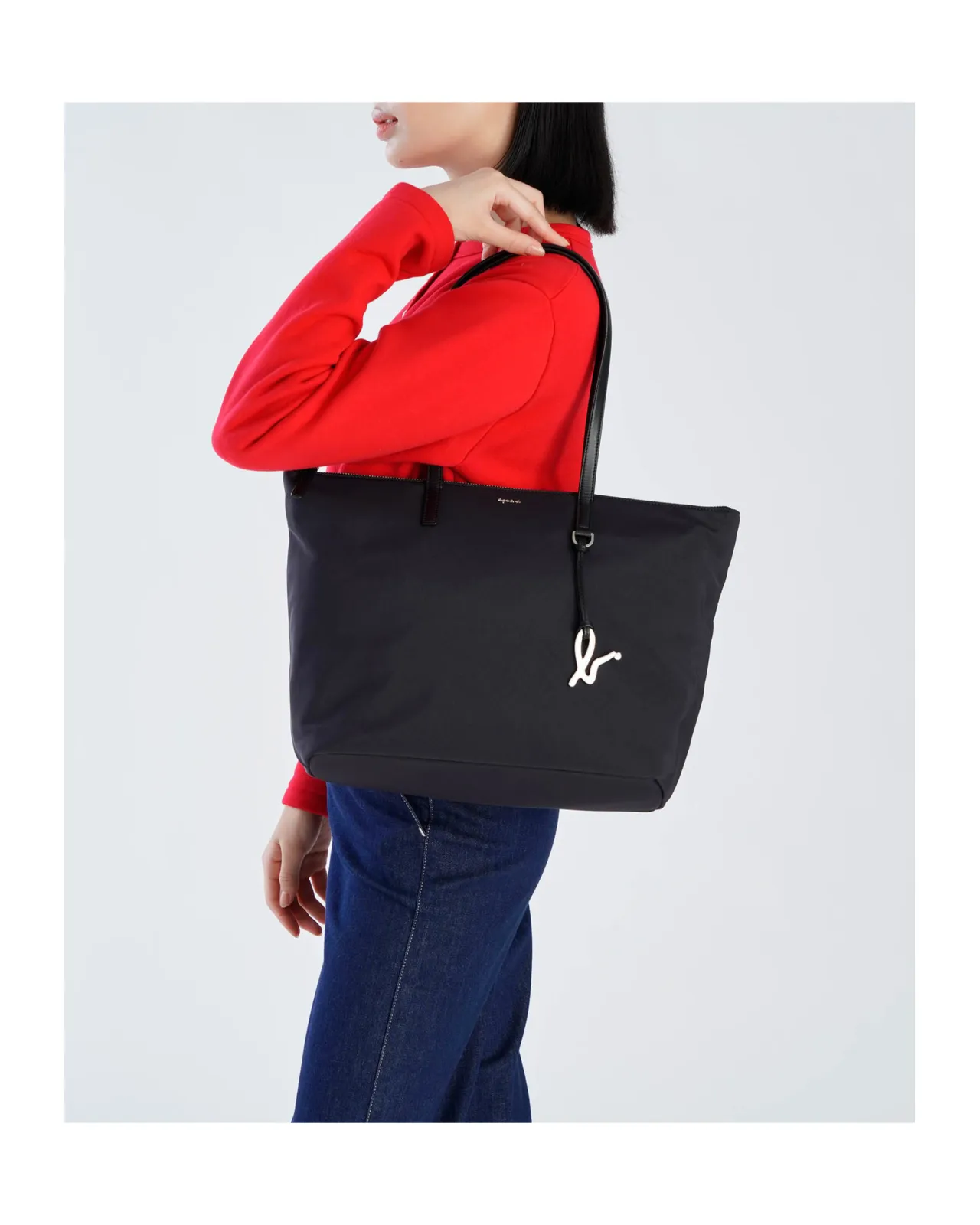 ナイロン ラージ トートバッグ ZAS10－02 | Matsuya Ginza