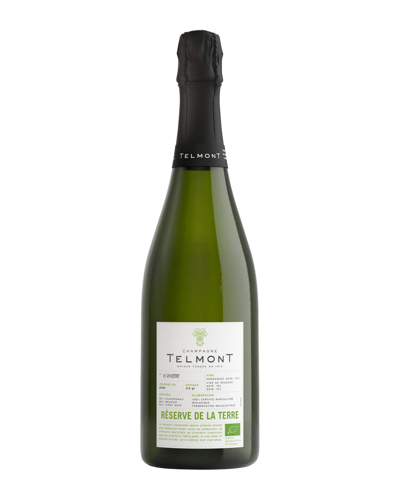Telmont Réserve de la Terre (Organic) 750ml | Matsuya Ginza