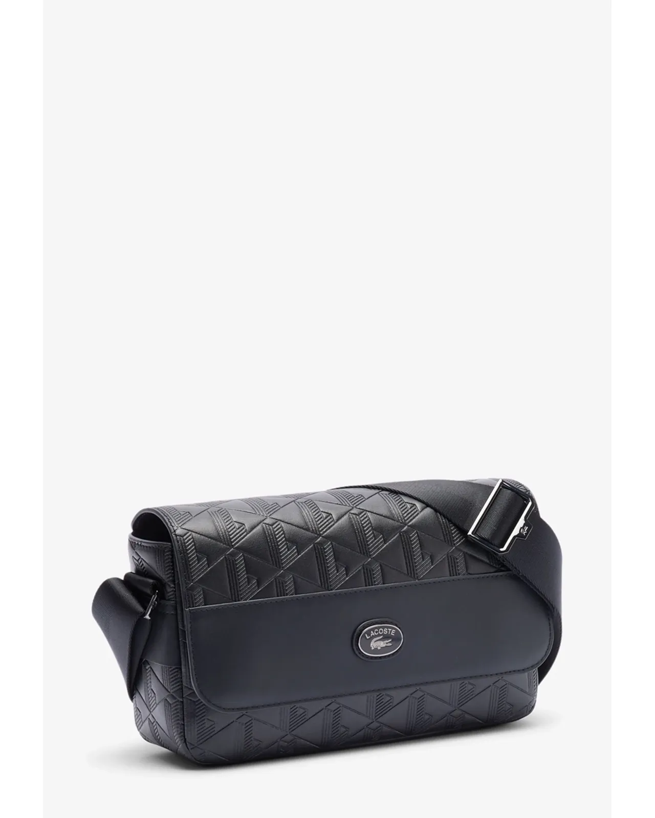 メンズ モノグラム レザーフラップクローズサッチェルバッグ | Matsuya