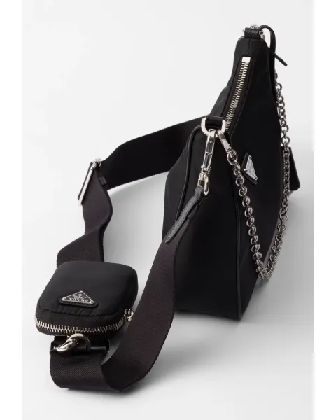 プラダ Re-Edition 2005 Re-Nylon バッグ Black Prada Re-Edition 2005 Re-Nylon bag | PRADA