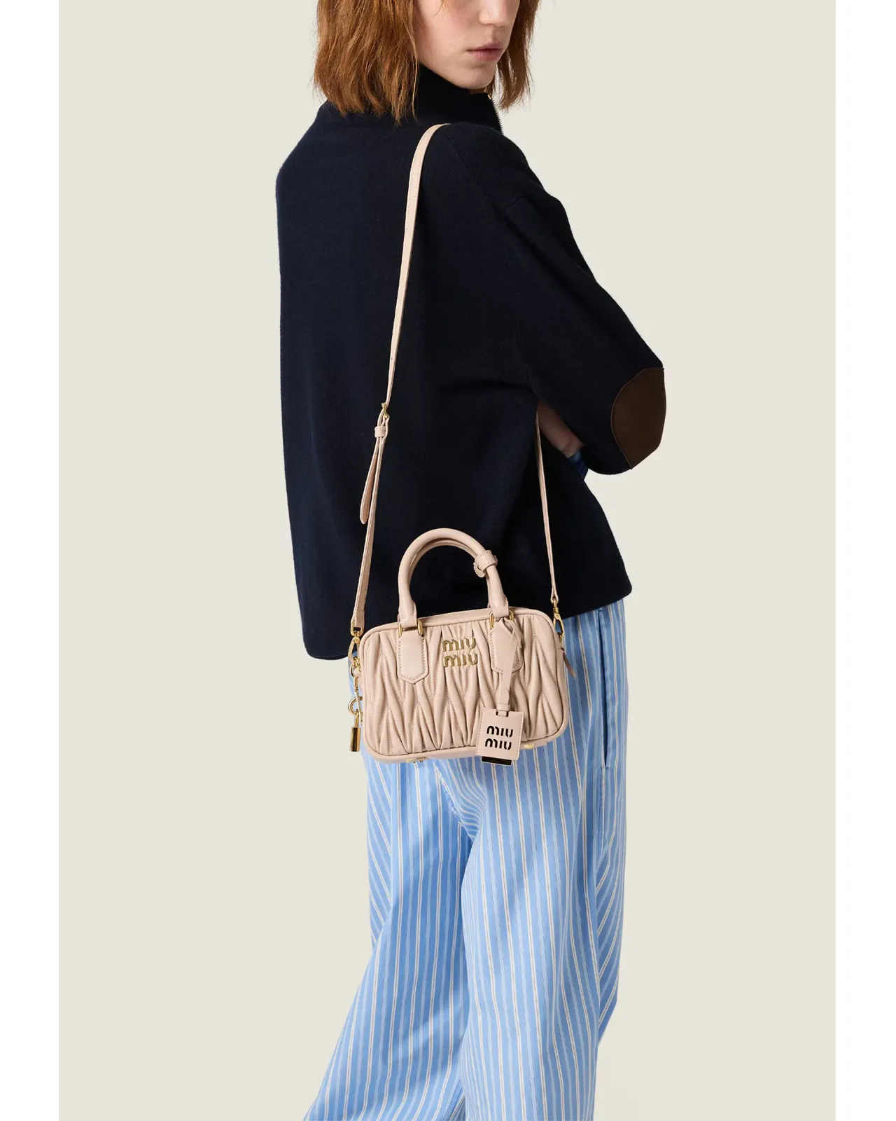 Arcadie Matelassé Leather Bag | Matsuya Ginza
