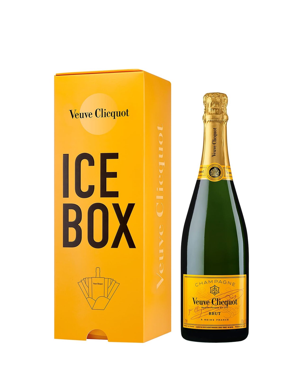 ★限定 新品 ヴーヴクリコ トラベルケース グラス Veuve Clicquot ヴーヴ・クリコ イエローラベル アイスボックス 750ml | Matsuya