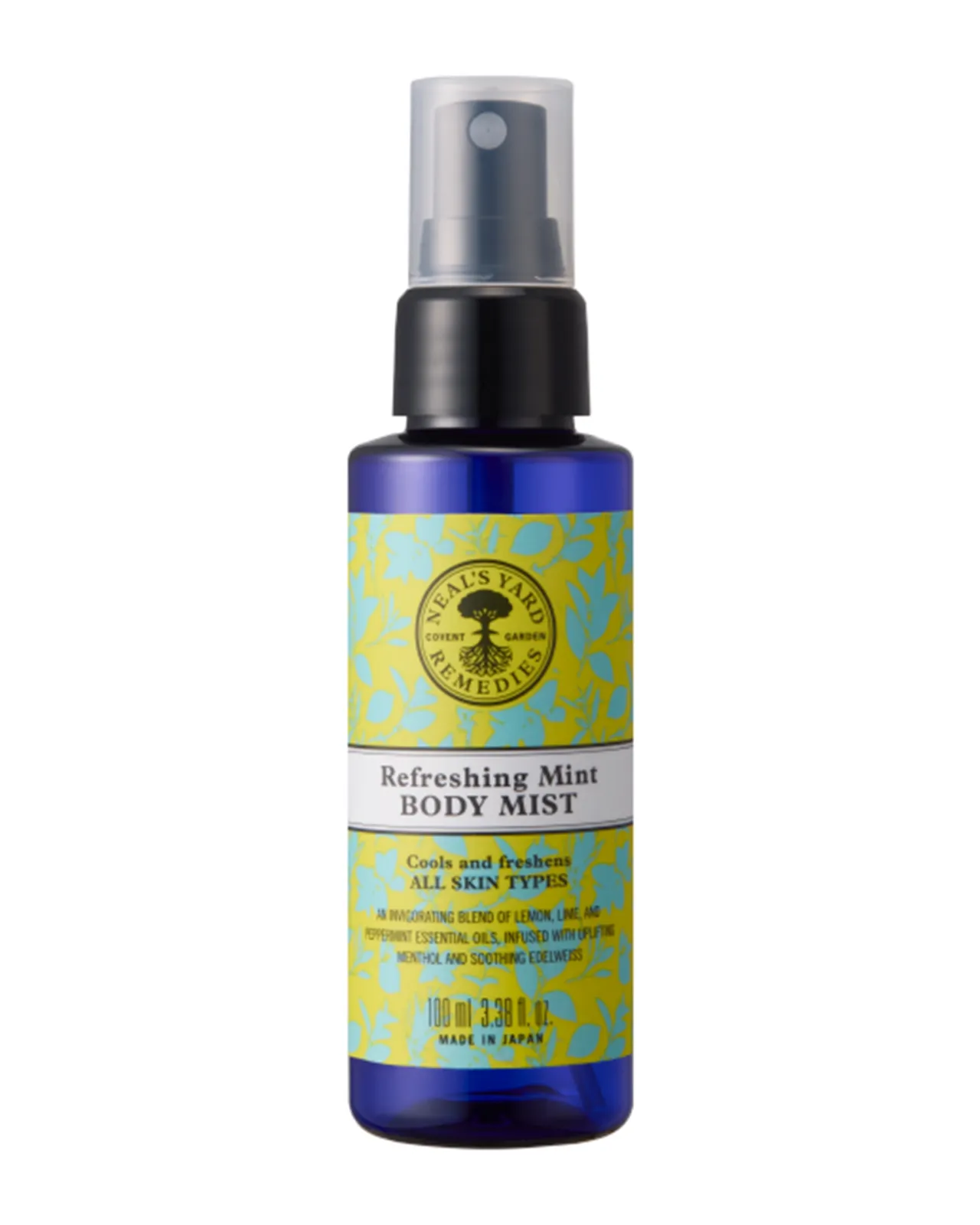 リフレッシュミント ボディミスト 100ml | Matsuya Ginza