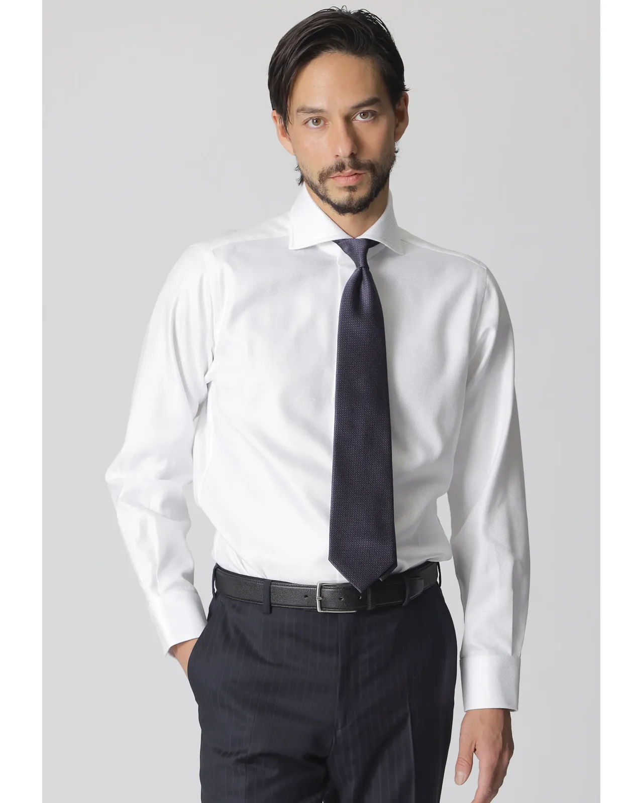 egyptian cotton dress shirt Chef John W. Nordstrom 'Traditional Fit'