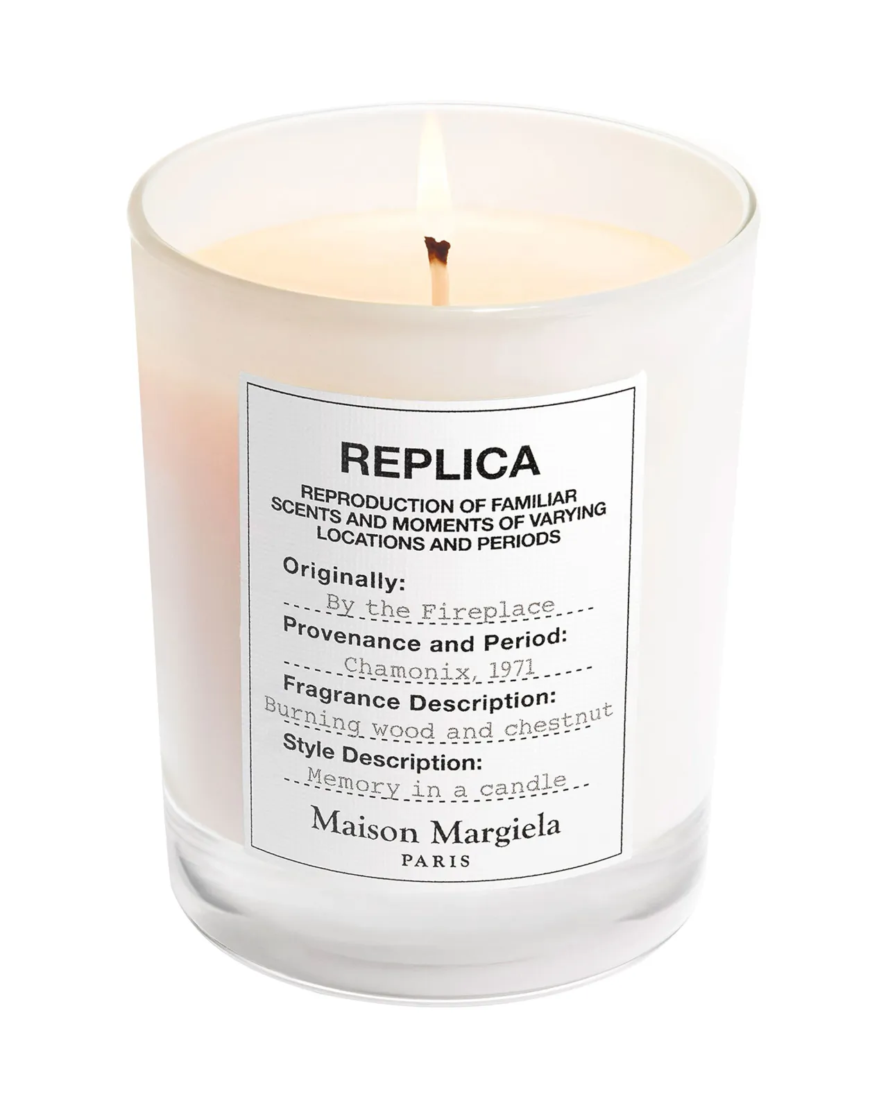 Replica By the Fireplace Candle | Matsuya Ginza