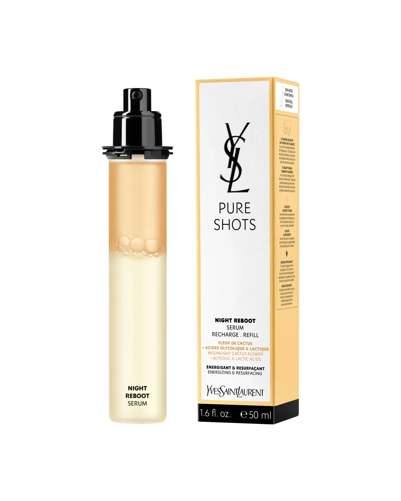 Pure Shots Night Reboot Serum Refill 50ml | Matsuya Ginza