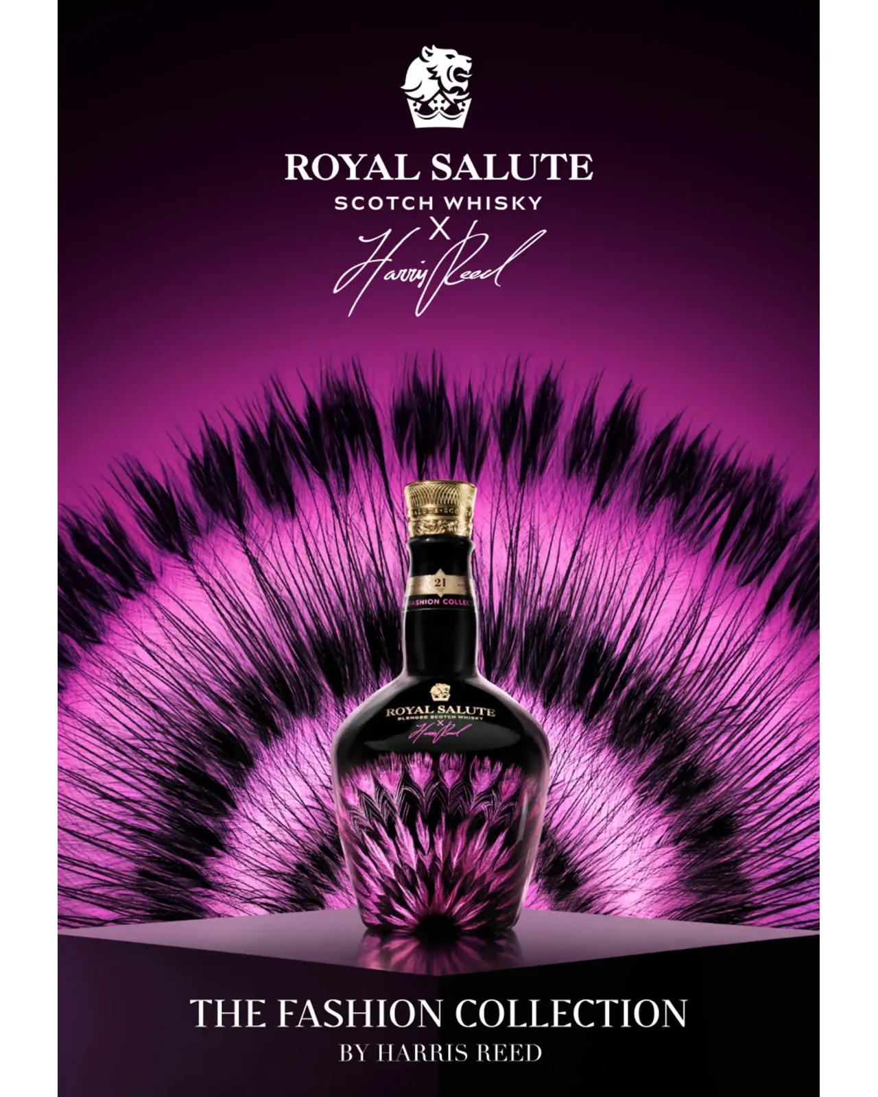 ローヤルサルート２１年ハリス・リード　エディションパープル ローヤルサルート21年 ハリス・リード エディション パープル 700ml
