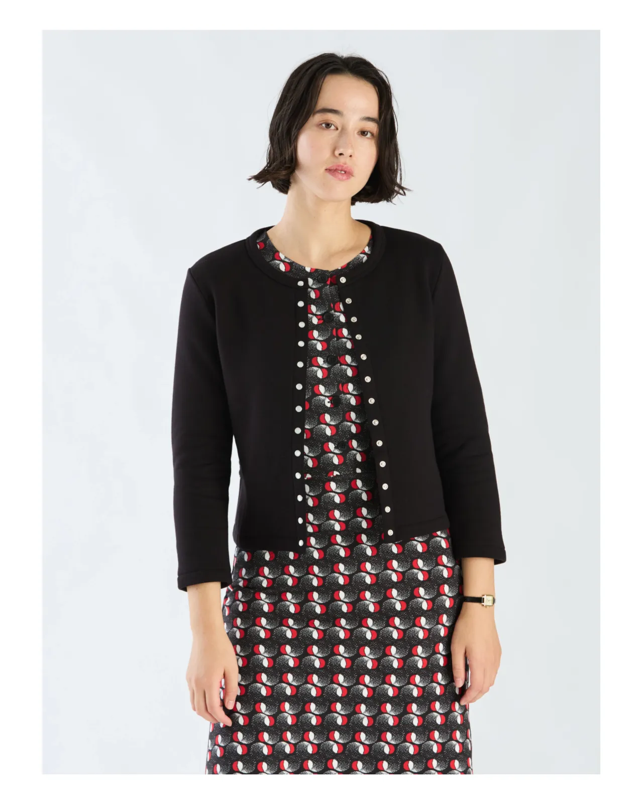M001 CARDIGAN LE PETIT カーディガンプレッション | Matsuya Ginza