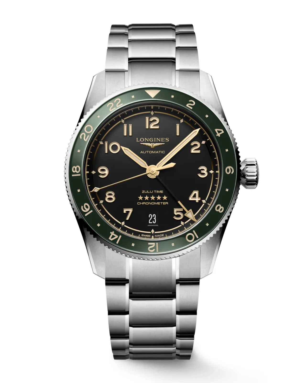 月浪 浪琴先行者系列祖鲁时间（Zulu Time）39mm | Matsuya Ginza