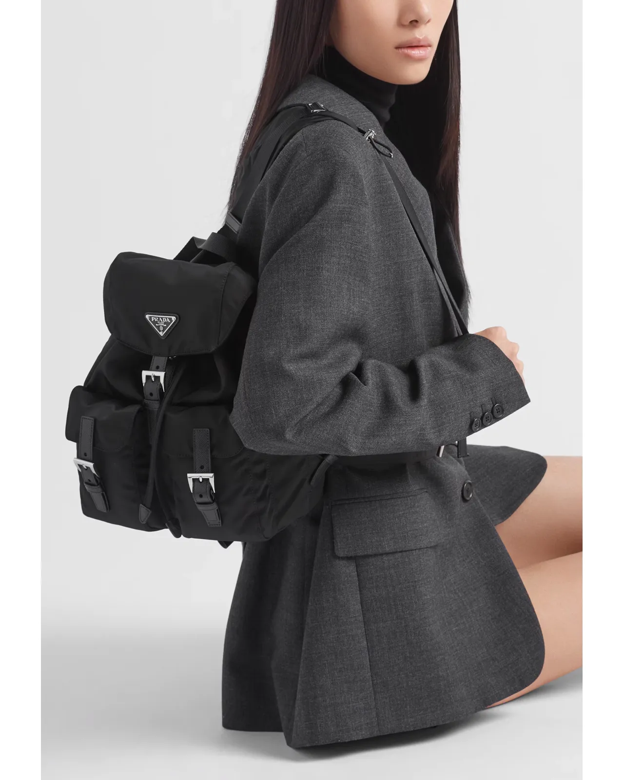 PRADA スモール　re-nylonバッグパック バッグ PRADA SMALL RE-NYLON BACKPACK Prada - SMALL RE-NYLON