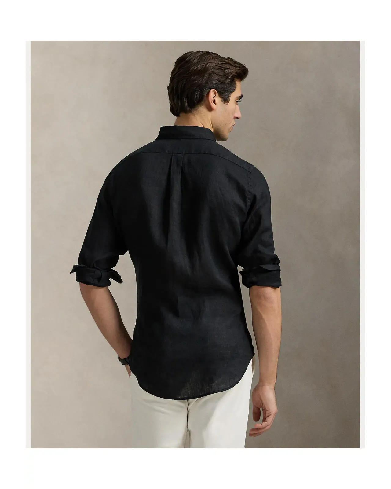 POLO RALPH LAUREN クラシック フィット リネン シャツ | Matsuya Ginza