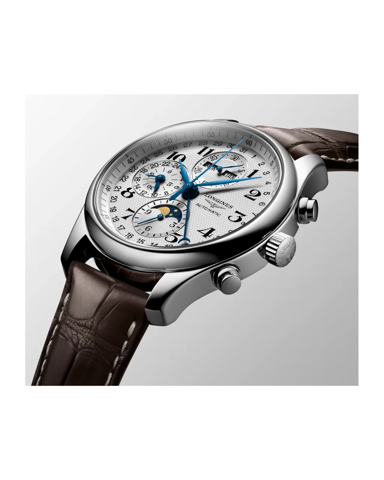 ロンジン マスター コレクション クロノ ムーンフェイズ 42mm 