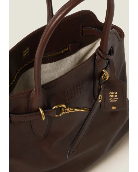 アバンチュール ナッパレザー バッグ 5BG291 2BBL F0NBL V OON