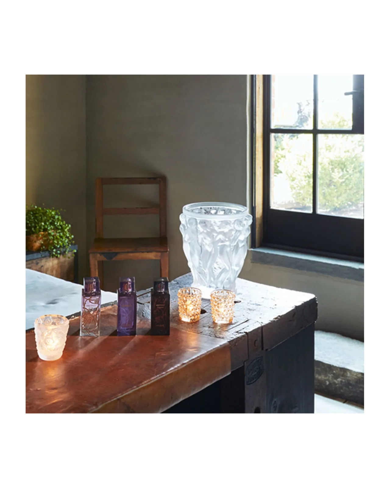 バコントゥ ベース（花瓶） PM クリア | Matsuya Ginza