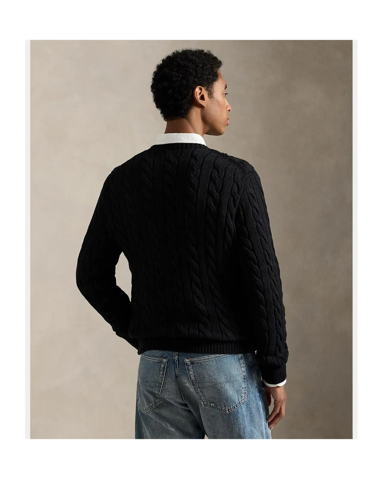 POLO RALPH LAUREN ケーブルニット コットン セーター | Matsuya Ginza