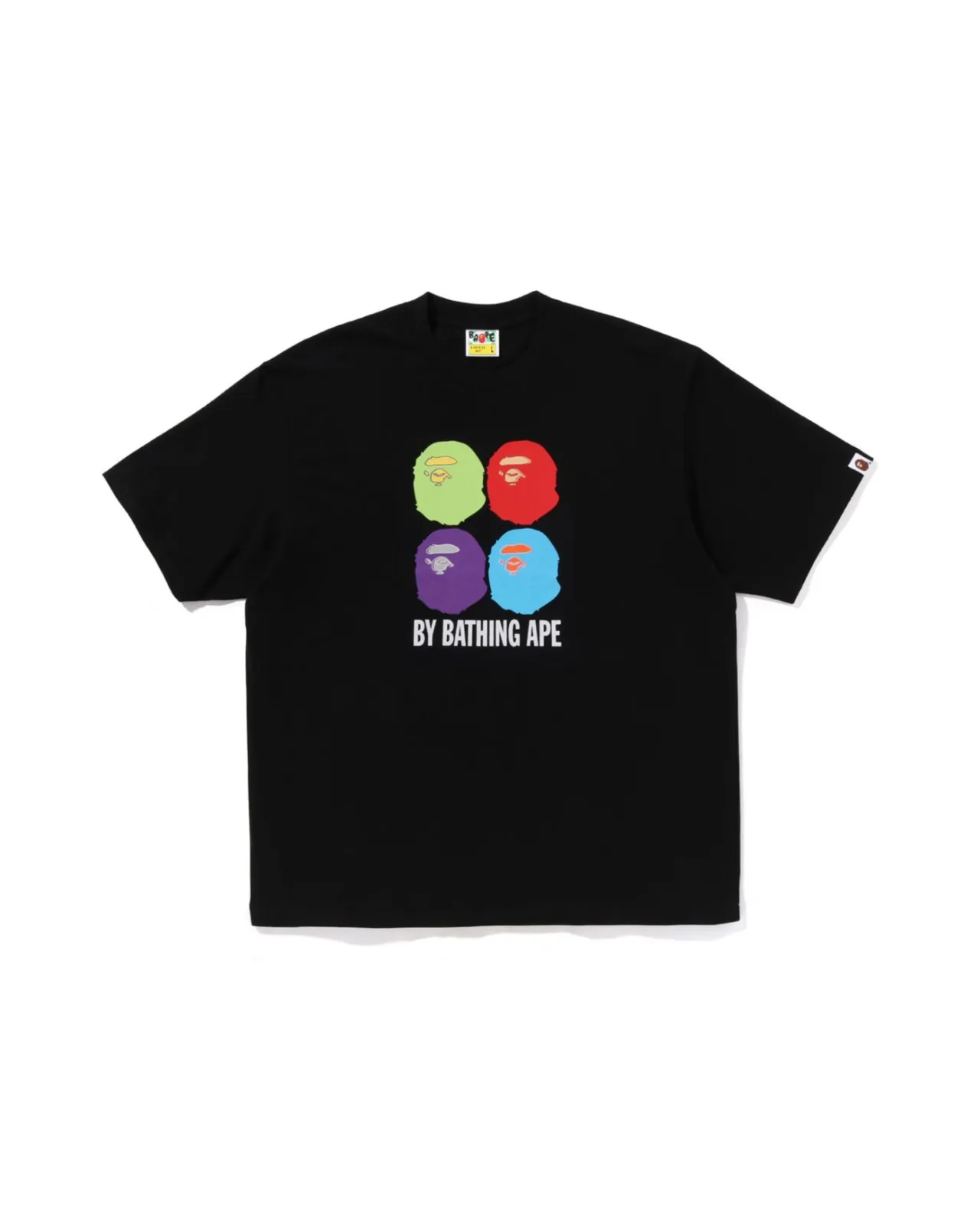 MULTI APE HEAD BY BATHING APE RELAXED FIT TEE | Matsuya Ginza