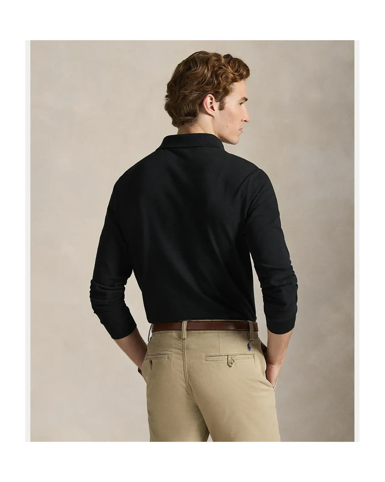 POLO RALPH LAUREN カスタム スリム フィット メッシュ ポロシャツ